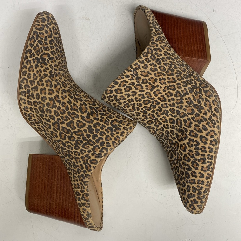 Able Local Global Rojas Leopard Print Heeled Mule… - image 7